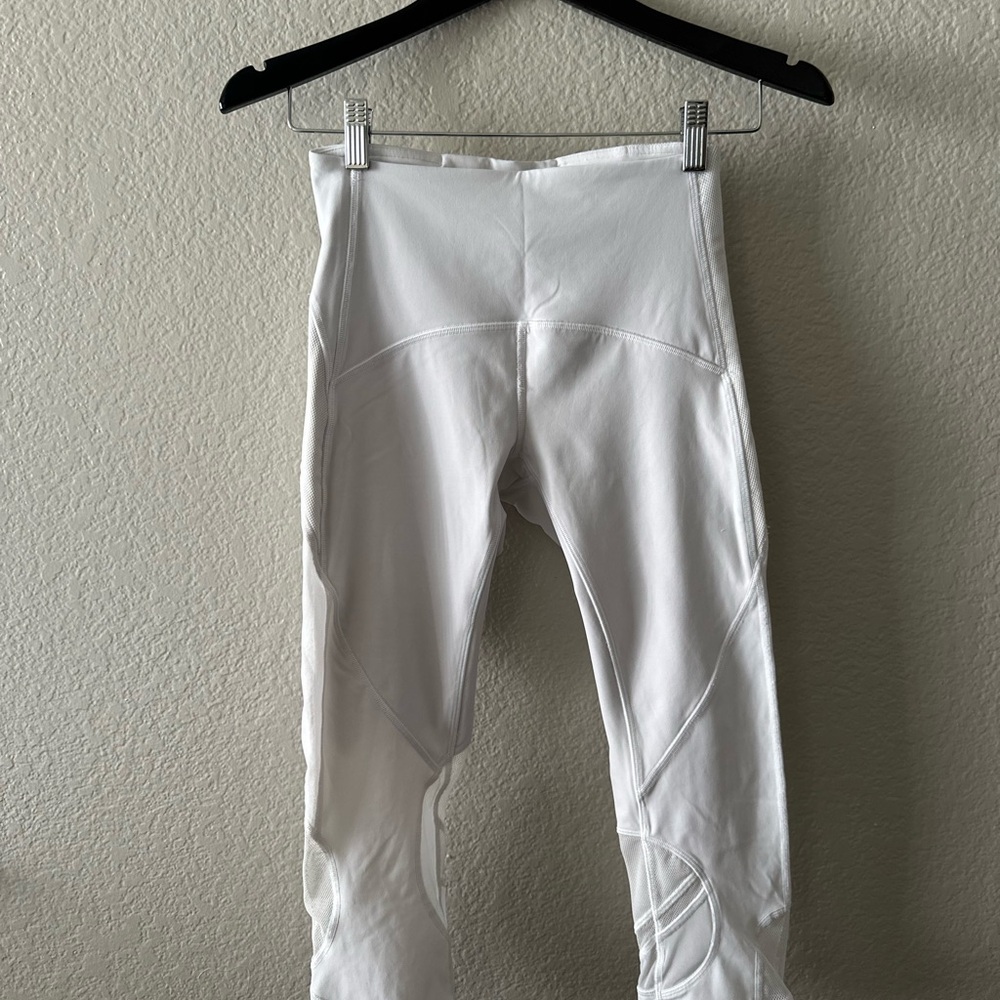 White Athletic Leggings